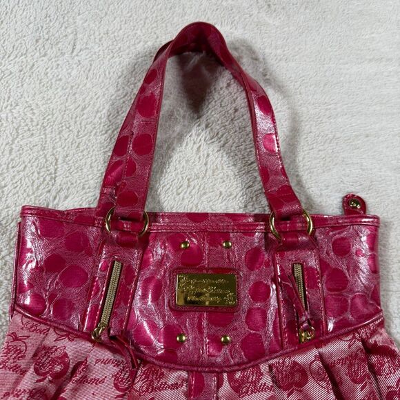 Vintage Y2K Apple Bottoms Tote Shoulder Bag & Matching Wallet Set - Picture 3 of 10